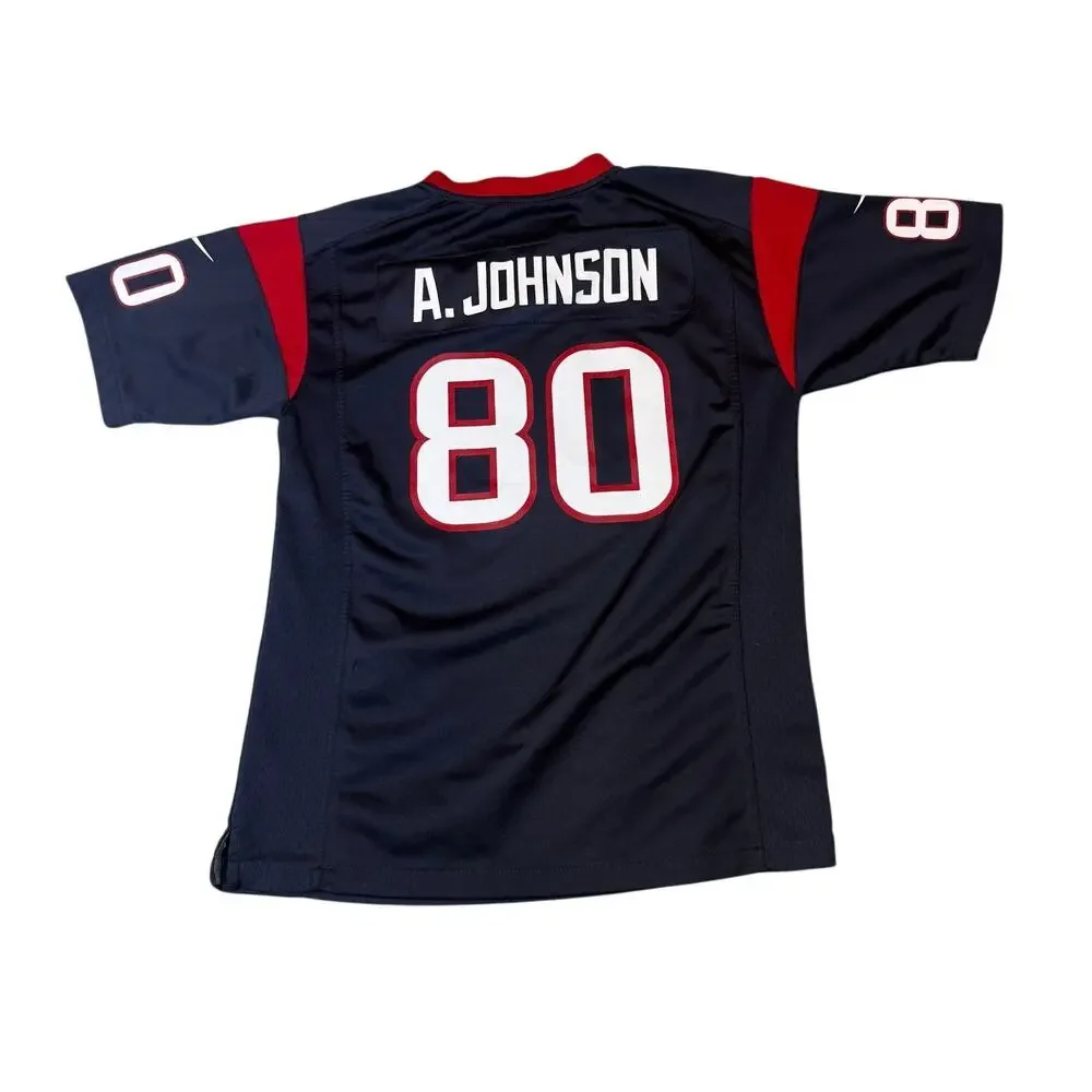 Nike Houston Texans Andre Johnson #80 Youth Large Jersey NFL Football
